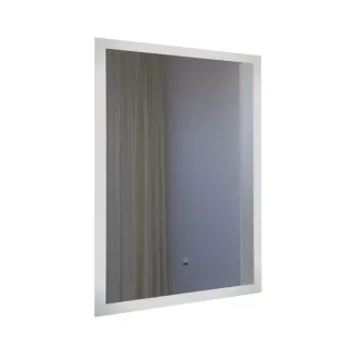 Зеркало для ванной Comforty Эдельвейс 55 LED-подсветка, бесконтактный сенсор, антизапотевание