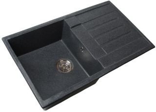 Мойка кухонная Акватон ДЕЛИЯ 65 графит