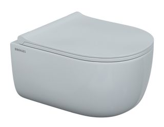 Комплект Berges 4в1 047235: инсталляция NOVUM 525 кнопка D5 SoftTouch чёрная унитаз EGO Rimless сиденье Toma Slim SO