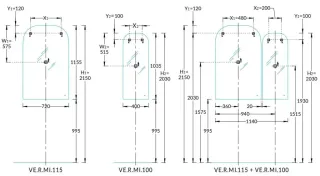 Зеркало с подсветкой Kerama Marazzi Vetrata R VE.R.mi.100\WHT 40 см сенсор со сменой цвета подсветки и антизапотевание белый