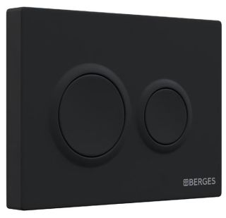 Инсталляция для унитаза Berges Novum 040265 с чёрной Soft Touch кнопкой O5