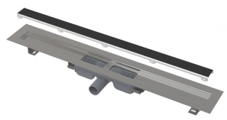 Душевой лоток AlcaPlast с решеткой под кладку плитки 55см хром APZ115-550