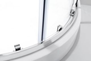 Душевой уголок Cezares MOLVENO-R-22-100+30-P-Cr