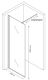 Душевая перегородка Berges Sky 80см хром 064001