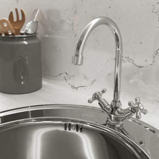 Смеситель для кухни IDDIS Jeals хром глянцевый 59000T4C+W04