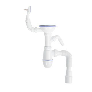 Кухонная мойка IDDIS Strit STR58PDi77S с сифоном 58см сталь