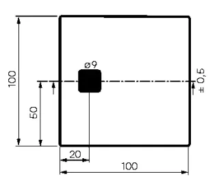 Душевой поддон Starohome Cosmo 94612225 100х100 см