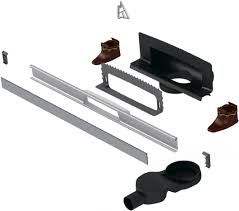 Душевой лоток Berges Wasserhaus Wall 1000 091157 с решеткой Хром глянец