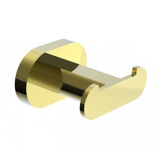 Двойной крючок для ванной Wonzon & Woghand First WW-8425-LG золото глянцевое