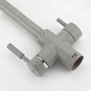 Смеситель для кухни Frap F4352-22 серый