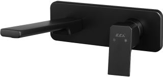 Встраиваемый смеситель для раковины E.C.A. Tiera 102167605C1EX-K чёрный