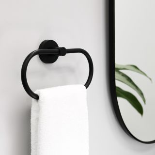 Зеркало FIXSEN с подсветкой LED овальное 50х100 см черное (FX-3100B)