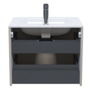 Подвесная тумба с раковиной IDDIS Edifice EDI60C0i95K 60см капучино