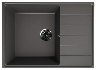 Кухонная мойка Ulgran Quartz Prima 700-09 асфальт