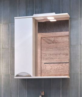 Зеркало-шкаф с подсветкой Vigo Callao z.CAL.60.L.El 60 см белый