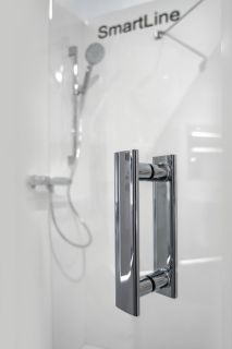 Душевая дверь Ravak SmartLine SMSD2-100 A-L 0SLAAA00Z1 Transparent профиль хром левый