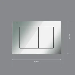 Клавиша смыва Am.Pm PrimeFit I090251 механическая хром