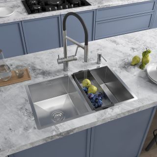 Смеситель для кухни Reflexion Lago RX9901SS полированная сталь