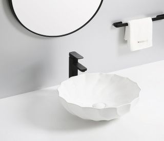 Раковина-чаша CeramaLux 9073 Белая 45 см