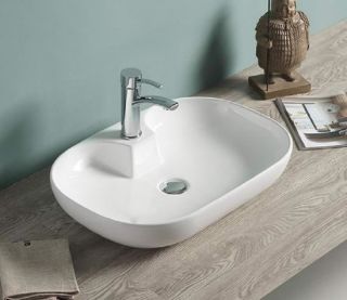 Раковина-чаша CeramaLux 9446 белая 62 см