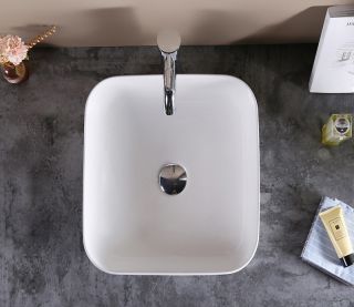 Раковина-чаша CeramaLux D1303 Белая 39 см