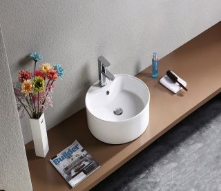 Раковина-чаша CeramaLux 7026B  Белая 40 см