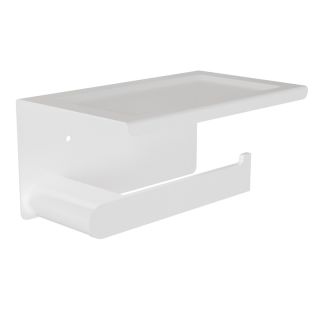 Держатель для туалетной бумаги с полочкой Knotlor PH102WY, белый