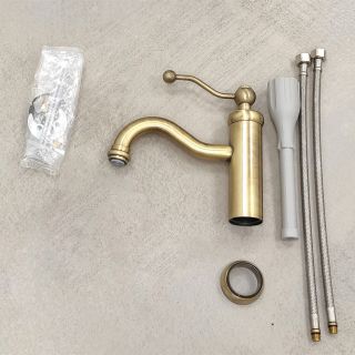 Смеситель для раковины Paini Duomo 88F3205 старая бронза