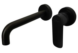 Встраиваемый смеситель для раковины Paini Nove 09YO208 чёрный