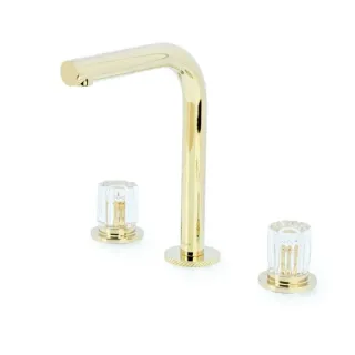 Встраиваемый смеситель для раковины Boheme Elegante 152-G-EL золото