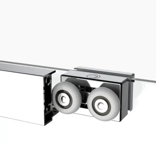 Душевая дверь Black&White Stellar Wind 7151100 110-120 см профиль хром стекло прозрачное