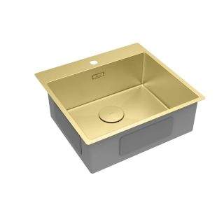 Кухонная мойка Lemark Janga 540 9938110 светлое золото