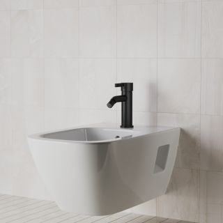 Смеситель для биде Paini Brera 74PZ304 чёрный матовый