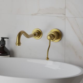 Встраиваемый смеситель для раковины Paini Duomo 88F3208 старая бронза