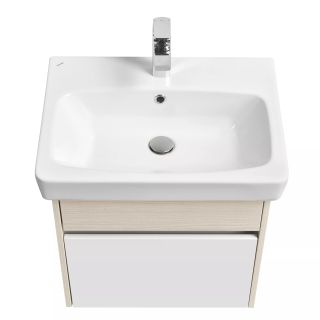 Тумба под раковину Акватон Верди 60см белый/ясень фабрик 1A206701VDAV0