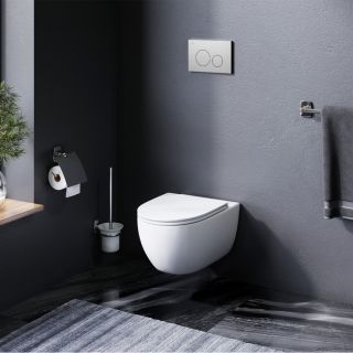 Унитаз подвесной Am.pm Awe C111700WH FlashClean безободковый