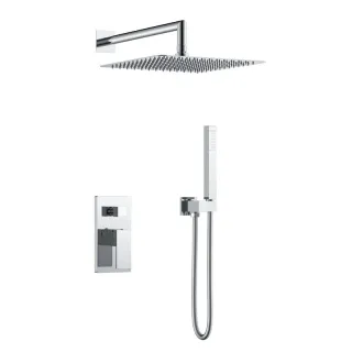 Душевой комплект Boheme Qubic 474-3-CR хром