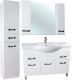 Зеркало-шкаф Bellezza Абрис 120см белый 00000006119