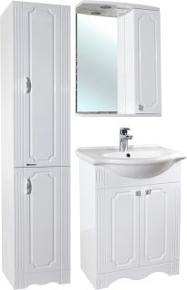 Тумба под раковину Bellezza Кантри 60см белый 00000011353