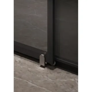 Душевая дверь в нишу Timo T03 120 см чёрный