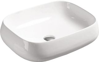 Раковина накладная SantiLine SL-1045 56см белый