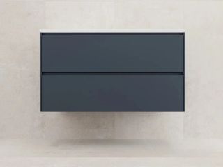 Тумба под раковину подвесная Style Line Лима ЛС-00002353 100 см графит