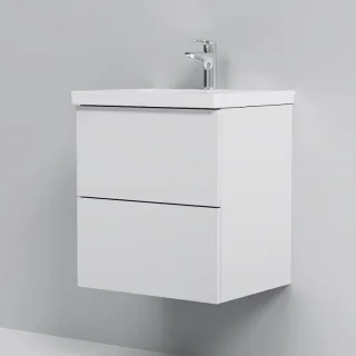 Тумба под раковину Am.Pm Gem  M90FHX0502WG подвесная белый глянец 50  см