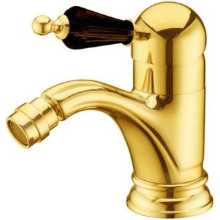 Смеситель для биде Boheme Tradizionale Nero золото 256