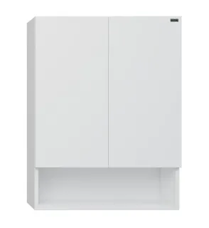 Шкаф Санта Мира 700468 над стиральной машиной 60 см разобранный белый