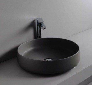 Раковина ArtCeram Cognac COL002 17 34 черная 48 см