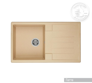 Мойка кухонная Акватон Верона 86 см латте