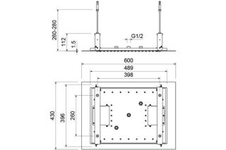 Верхний душ Aquatek AQ2083CR хром