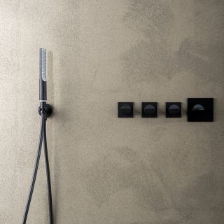 Душевая лейка Bossini Apice B00910.073 чёрный матовый