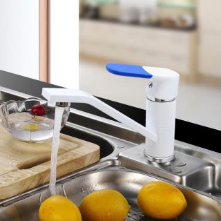 Смеситель для кухни Frap F4534 белый